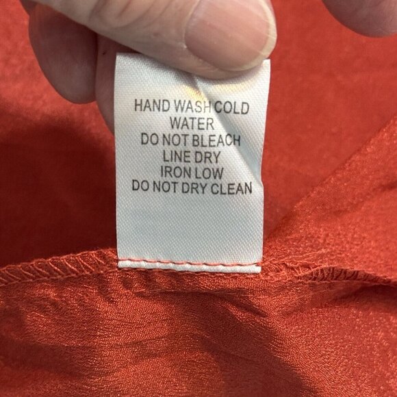 HYFVE HYFVE HYFVE Double‎ Strap Floral Backless Dress Women's Medium Rust NEW - Picture 14 of 16